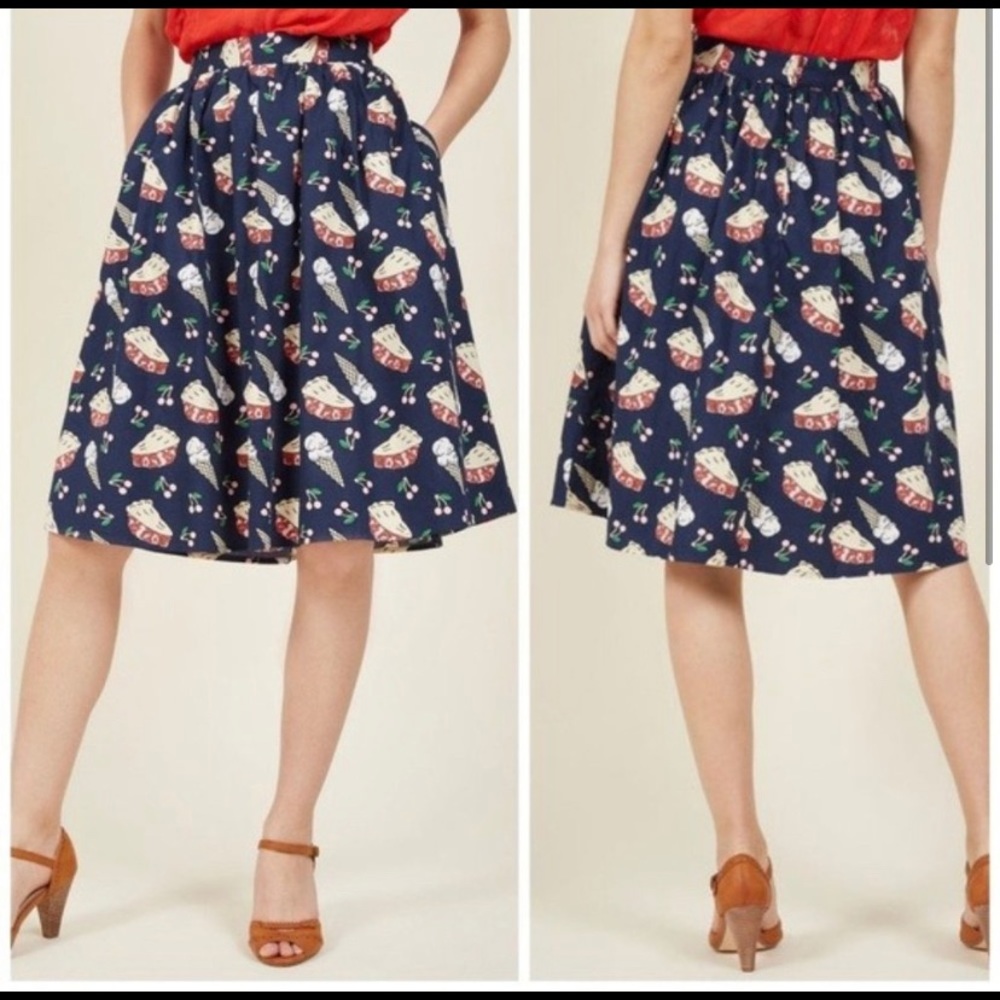 ModCloth cherry pie skirt